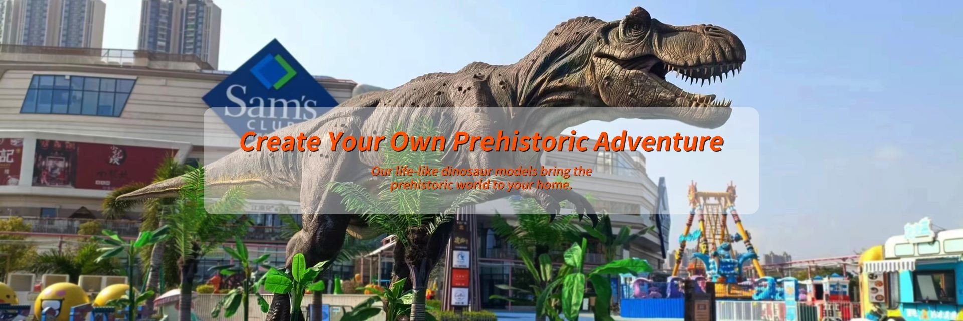 quality Animatronic Dinosaur Ride factory