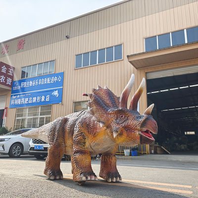 Electric Animatronic Walking Dinosaur Ride For Amusement Park