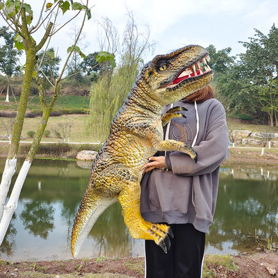 Realistic Hand Dinosaur Puppet Sunproof Tyrannosaurus Rex Hand Puppet