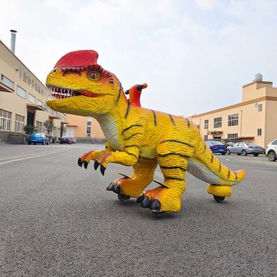 Animatronic Electric Dinosaur Ride on Coin Operated Shopping Mall Ride