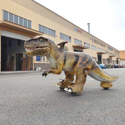 Điều khiển từ xa Điện Dinosaur Scooter Animatronic Dinosaur Ride cho trẻ em