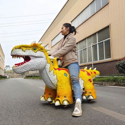 Shopping Mall Center Animatronic Electric Dinosaur Ride for Dino World