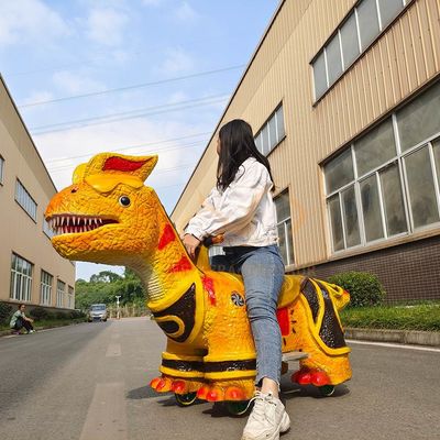 Unterhaltungspark Dinosaurier Elektroroller, Einkaufszentrum Elektrischer Dinosaurier Fahrt weiter