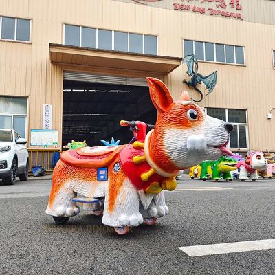 Shopping Mall Electric Animal Ride Scooter Animatronic Dinosaur Ride for Kids
