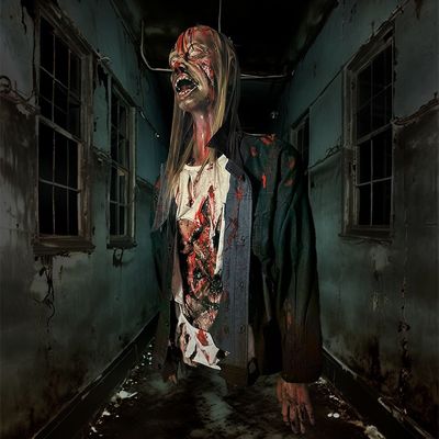 Halloween Decorations Hanging Horror Zombie , Haunted House Animatronic Ghost