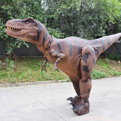 Animatronisch gesimuleerd realistisch dinosauruskostuum voor amusementspark