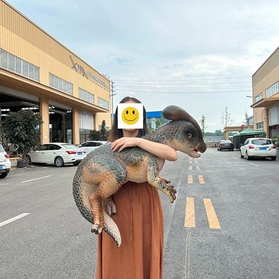 Animatronic Dinosaur Hand Puppet Customized For Amusement Park
