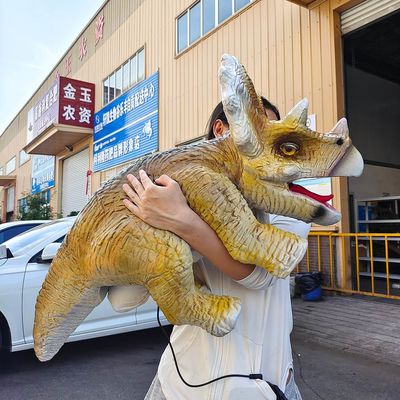 Realistic Animatronic Baby Dinosaur Full Body Puppet For Dino Park