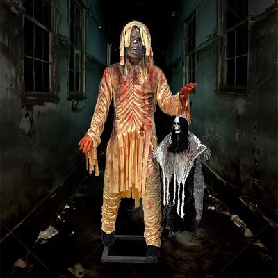 Horrible Character Electric Ghost Easy Assemble Animatronic Halloween Ghost Prop