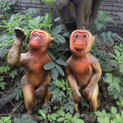 防腐動態動物ロボット 動態チンパンジー 子供のための娯楽公園