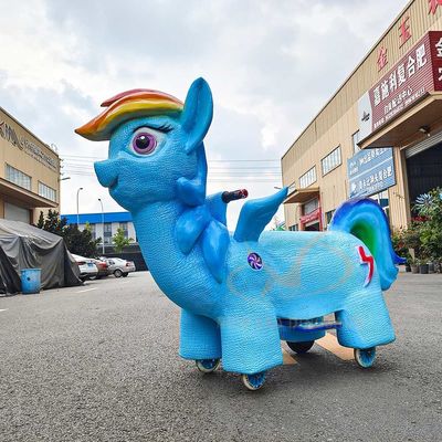 Animatronic Cartoon Characters Ride Customization Remote Control for Kids