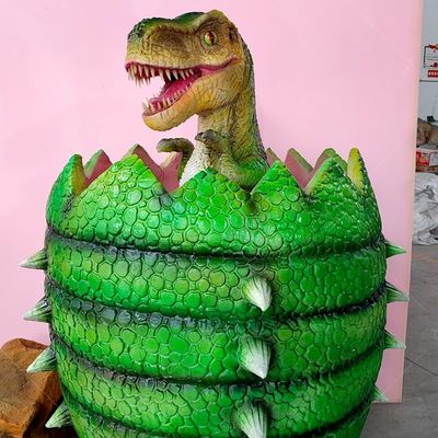 Animatronic Electric Realistic Dinosaur Egg Model Customized Sound