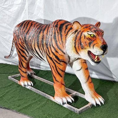 Vergnügungspark Animatronische Tiersimulation Realistischer Animatronischer Tiger