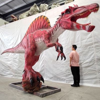 Realistic Robotic Dino World Animatronic Spinosaurus Dinosaur Model