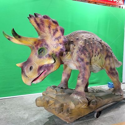 Simulated Animatronic Electric Dinosaur Model Realistic Animatronic Animals Customized