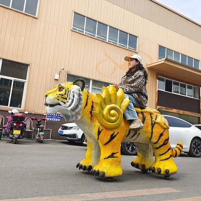 Simulation Remote Control Animatronic Animal Ride Scooter for Shopping Park