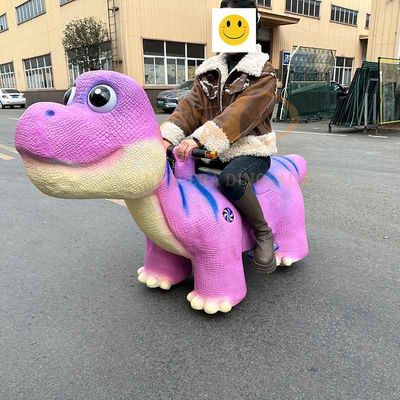 Amusement Park Dinosaur Ride for Shopping Mall Max Load 100kgs Infrared Sensor Control