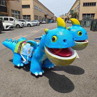 Amusement Park Electric Animatronic Dinosaur Ride on Scooter for Shopping Mall