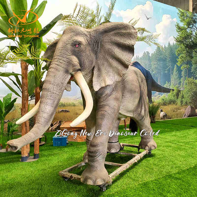 Mechanische Animatronik-Tiere Elefanten für Jurassic Park und Jurassic Show