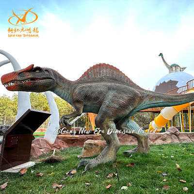 Realistic Robotic Dino World Animatronic Spinosaurus Dinosaur Model