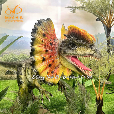 Real Life Size Dinosaur Model Robotic Animatronic T-rex Dino For Dinosaur Park