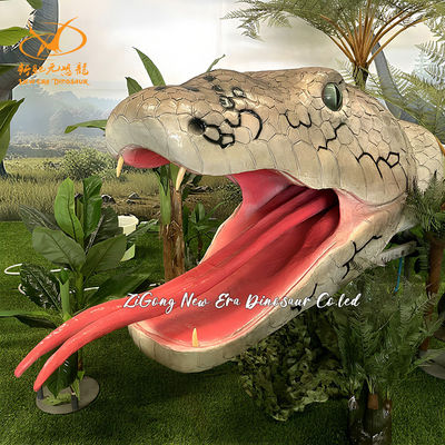 Scary Simulated Animals Snake for Zoo Park and animal Theme Events