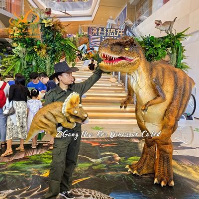 Real Life Looking Dinosaur Costume Waterproof Hidden Legs Dinosaur Clothes