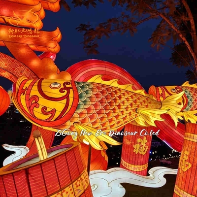 Waterproof Outdoor Park Lantern Arts Holiday Decoration With Light