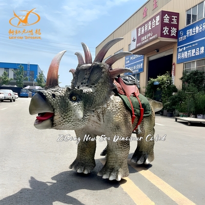 Electric Child Kiddie Dinosaur Rides with Light and Music in Shopping Mall and Park