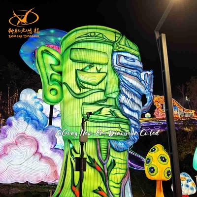 Attractive Character Art Lantern for Photos in Scenic Spot and Light Show